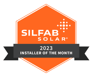 Silfab Installer of the Month Badge 2023